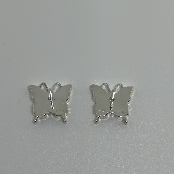 Gucci 925 silver butterfly earrings authentic - Picture 5 of 11